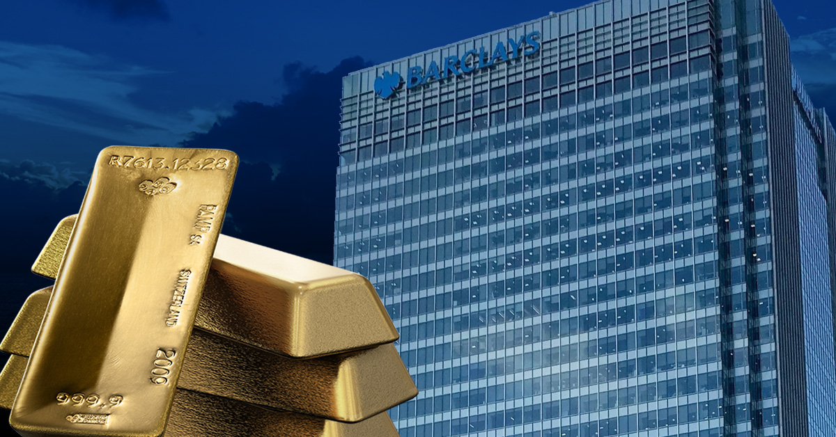 Im Folgejahr kann der Goldpreis um bis zu 20&nbsp;%&nbsp;steigen, sagt der Stratege der Barclays&nbsp;Bank