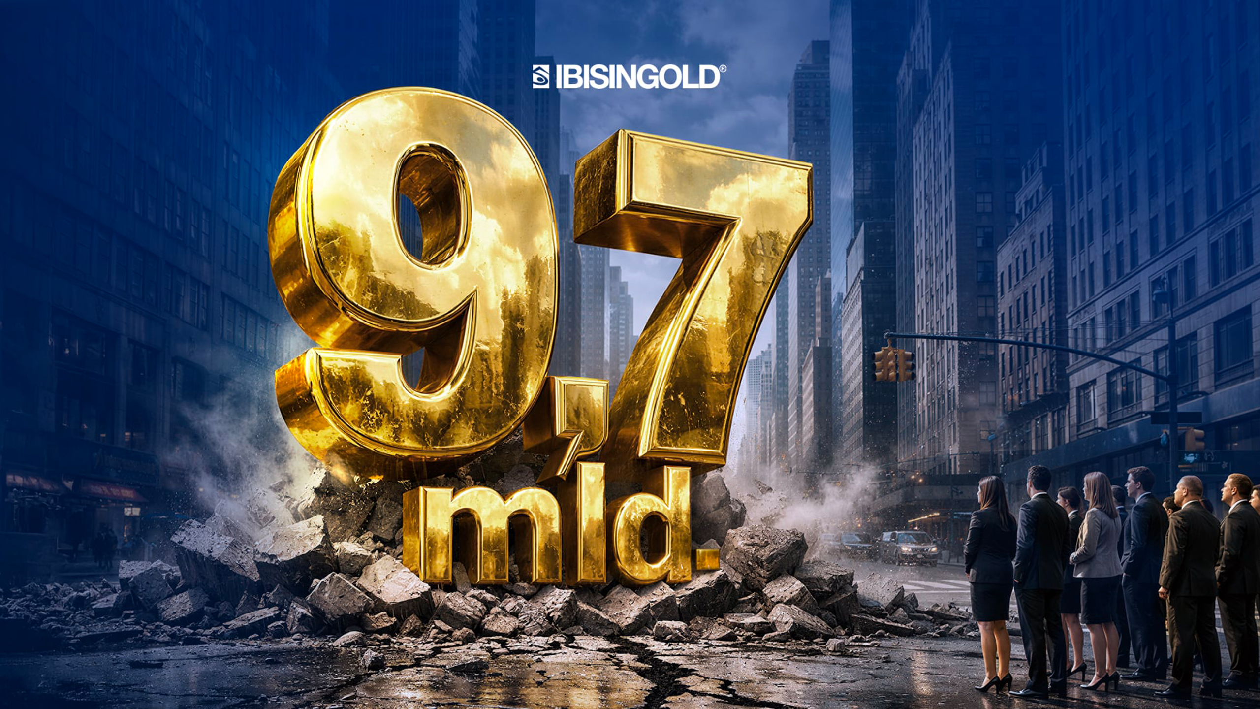 9,7 miliardy korun není jen číslo. Je to důkaz, že zlato překonalo očekávání