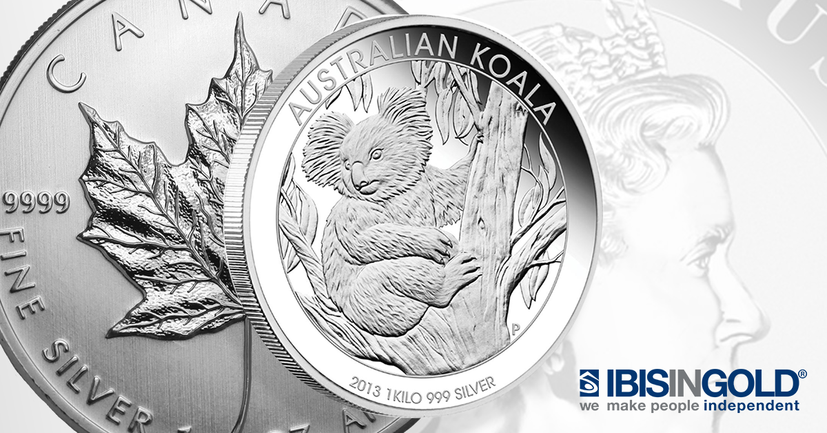 Rozšířili jsme nabídku slitků i o mince – zlatá a stříbrná unce Canadian Maple Leaf a stříbrná kilová mince s motivem koaly