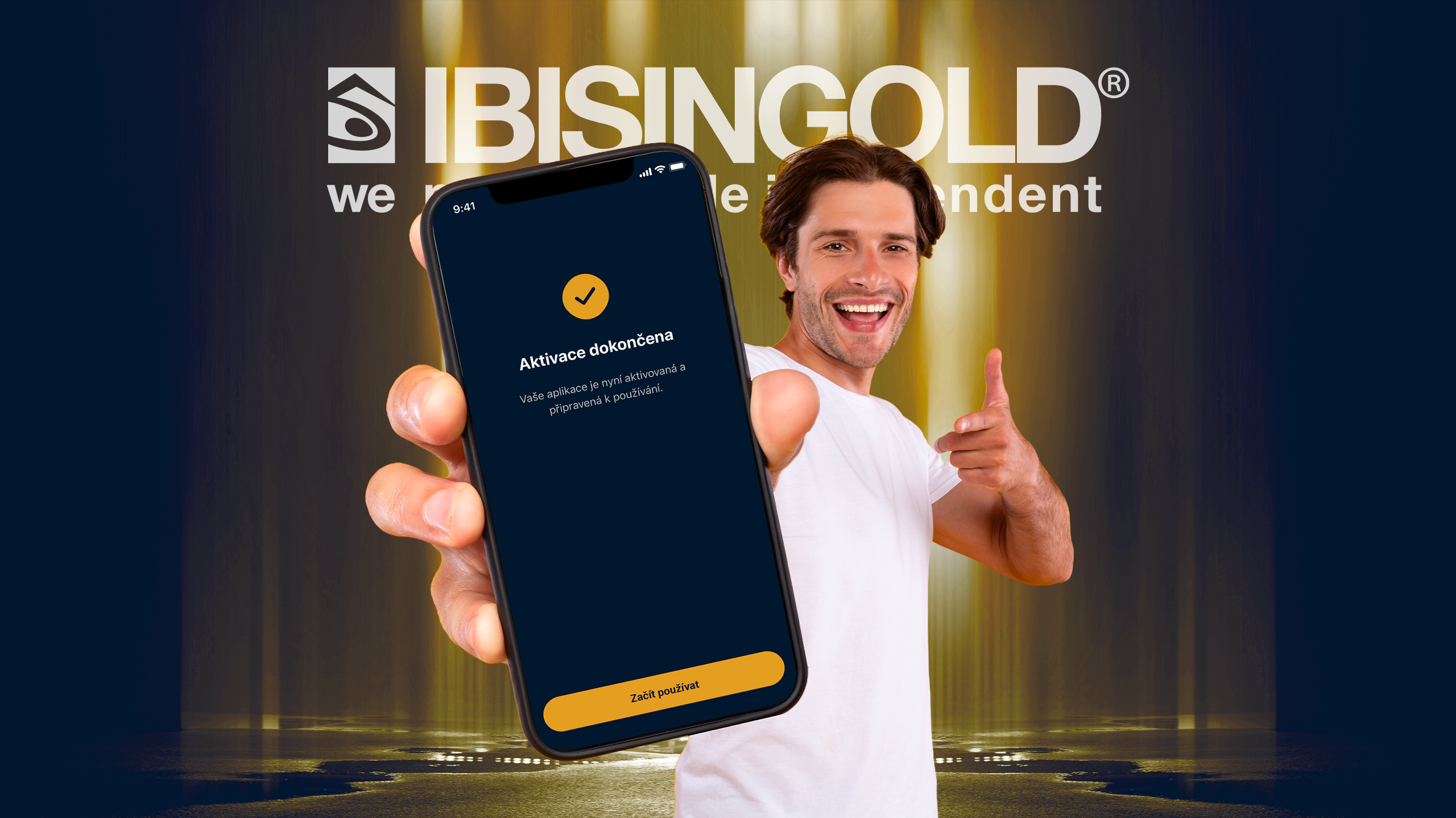 Nová funkce aplikace IBIS InGold: Aktivace a ověření identity v jednom kroku